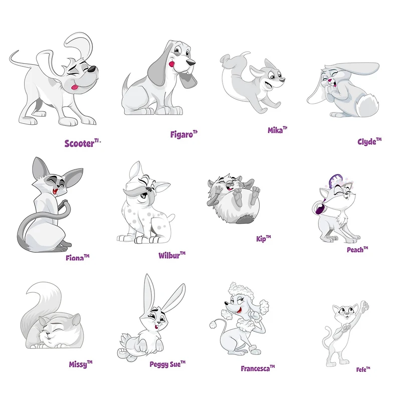 12 Pack: Assorted Crayola® Scribble Scrubbie™ Pets