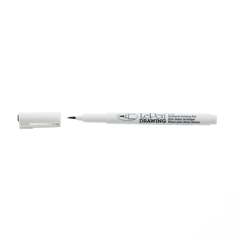 Uchida LePen® Black Drawing Brush Pen
