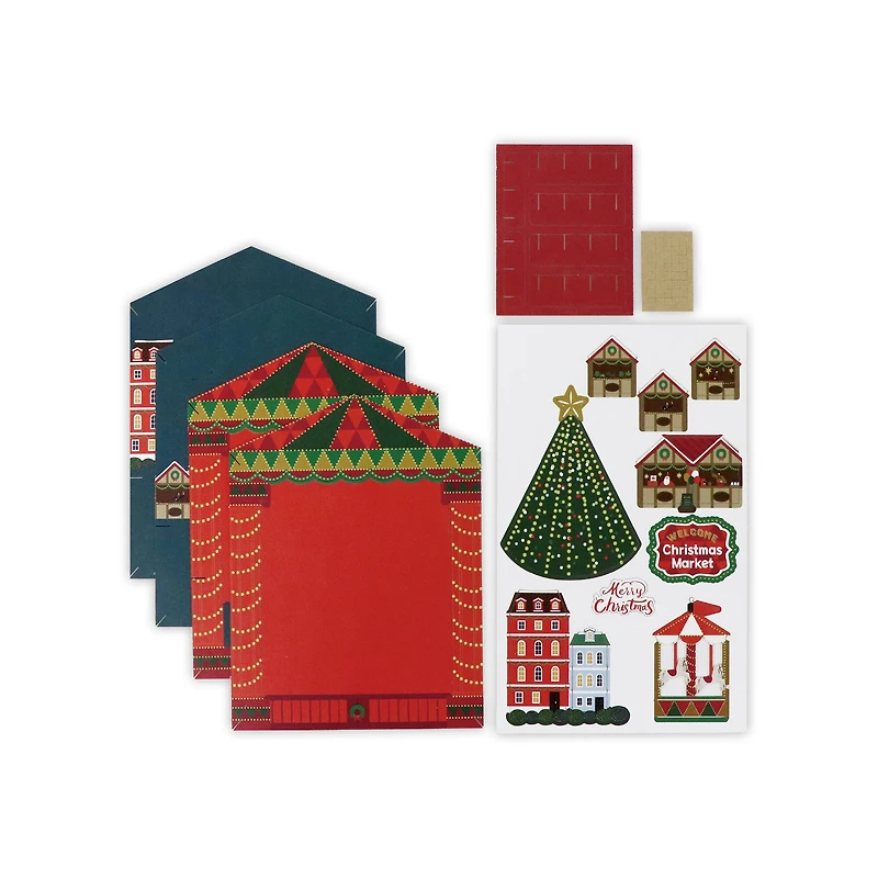 Christmas Market Paper Diorama Kit by Recollections™