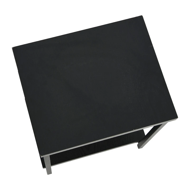 Household Essentials Jamestown 2-Shelf End Table