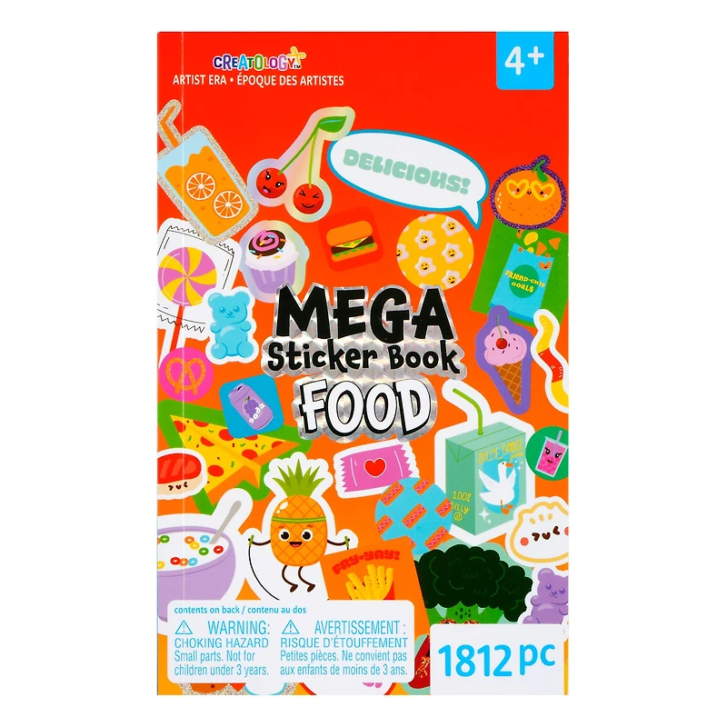 Food Mega Sticker Book by Creatology™