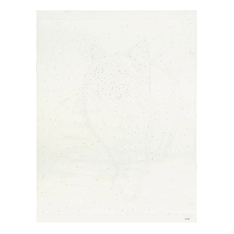 16" x 20" White Cat Paint-by-Number Kit by Artist's Loft®