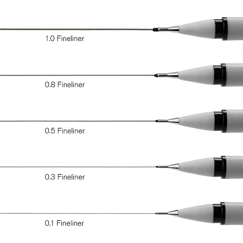 Winsor & Newton® Fineliner Black Pen Set