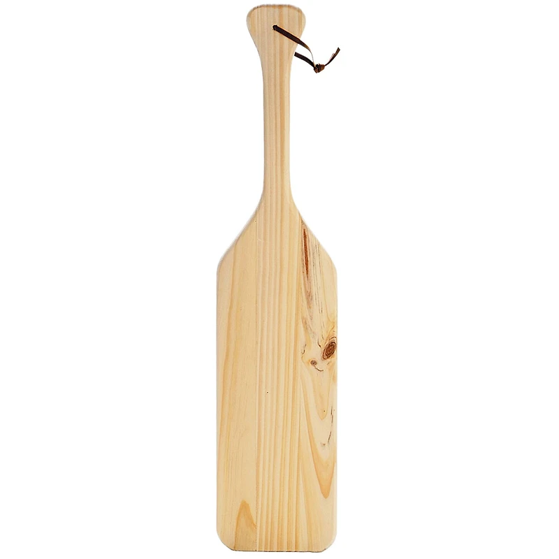 9 Pack: Unfinished Wood Paddle by Make Market®