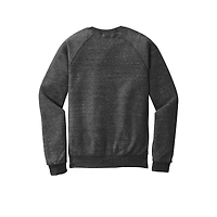 JERZEES® Snow Heather French Terry Raglan Crew