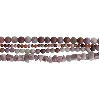 Matte Lilac Stone Mix Beads by Bead Landing™