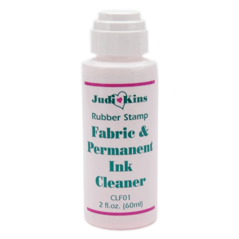 Judikins Rubber Stamp Fabric & Permanent Ink Cleaner, 2oz.