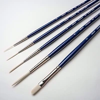 Silver Brush Limited Bristlon Liner Brushes, Set of 5