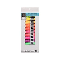 12 Packs: 12 ct. (144 total) Neon Acrylic Paints by Artist's Loft™ Necessities™