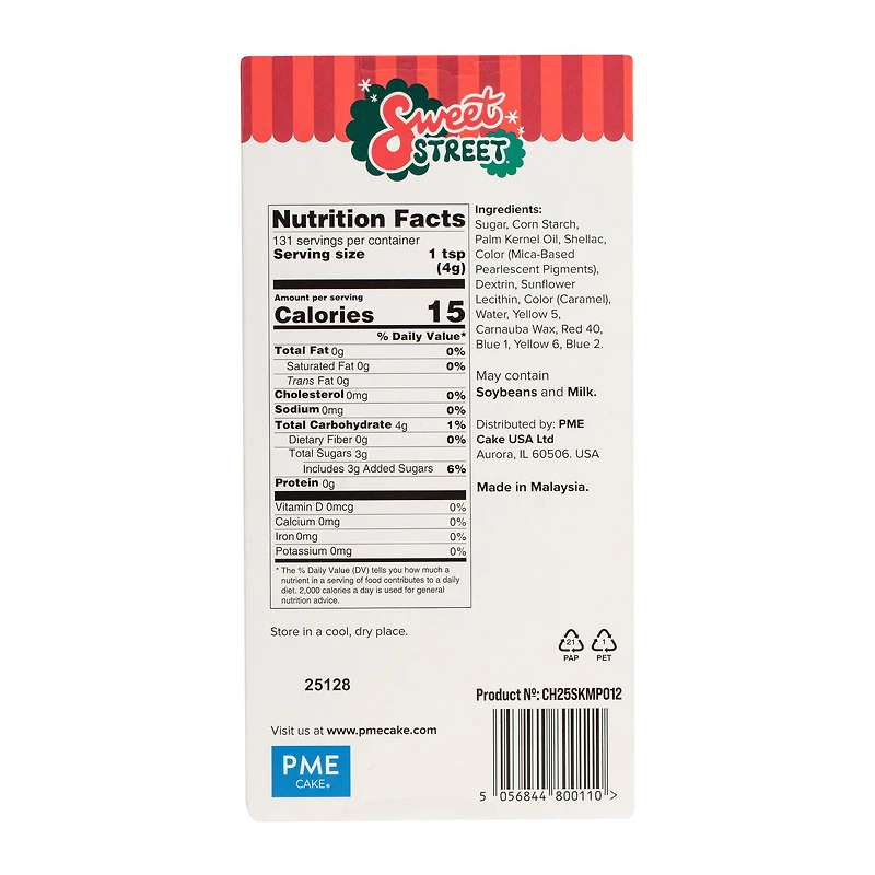 PME Cake Sweet Street® Shimmer Sprinkle Set