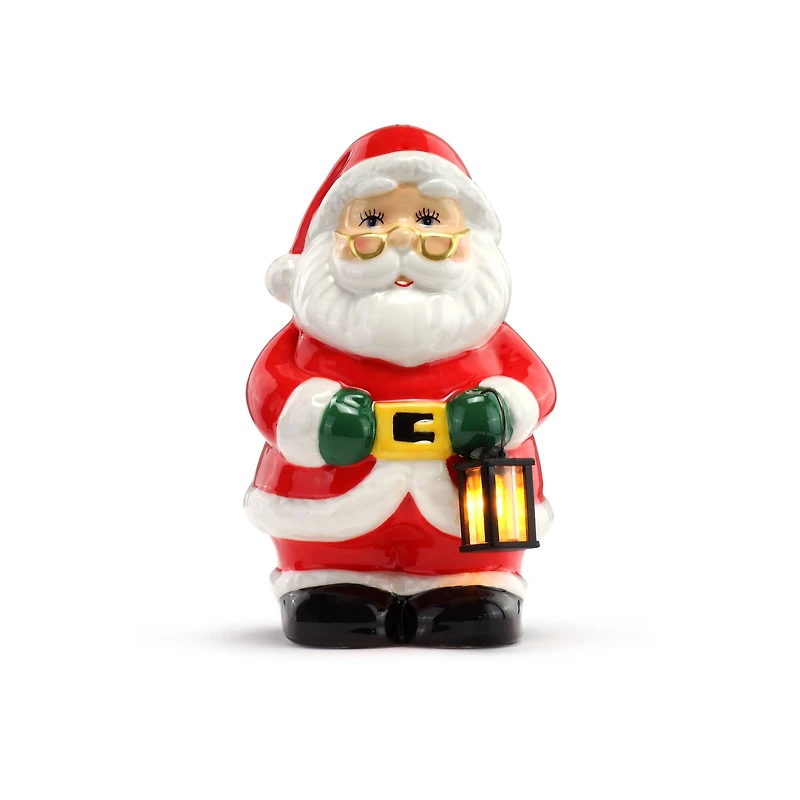 Mr. Christmas 5.5" LED Nostalgic Santa Figure