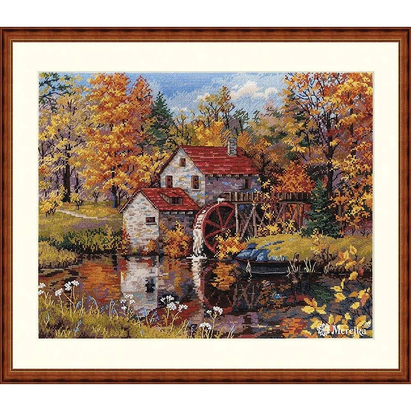 Merejka Watermill Counted Cross Stitch Kit