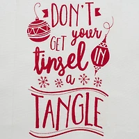 DII® Assorted Tinsel In A Tangle Holiday Printed Dishtowel Set