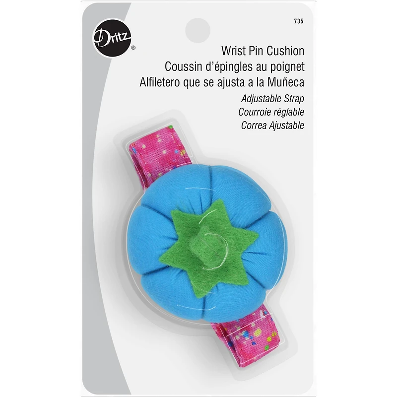 Dritz® Adjustable Wrist Tomato Pin Cushion, 3ct.