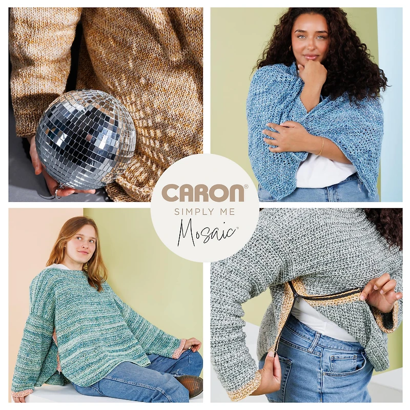 2 Pack Caron® Simply Me Mosaic™ Yarn