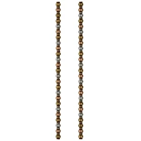 Metal Carved Lantern Beads, 5mm by Bead Landing™