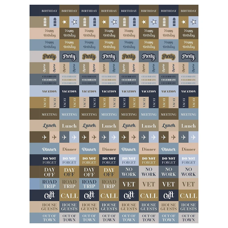 TF Publishing 2025-2026 Francophile Flower Large Weekly/Monthly Planner