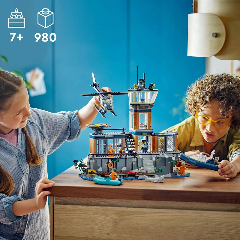 LEGO® City Police Prison Island Building Toy 60419