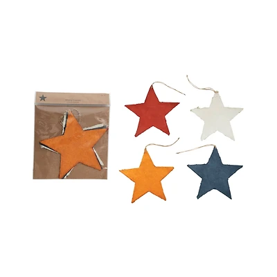 Hello Honey® 8" Paper Star Ornament Set
