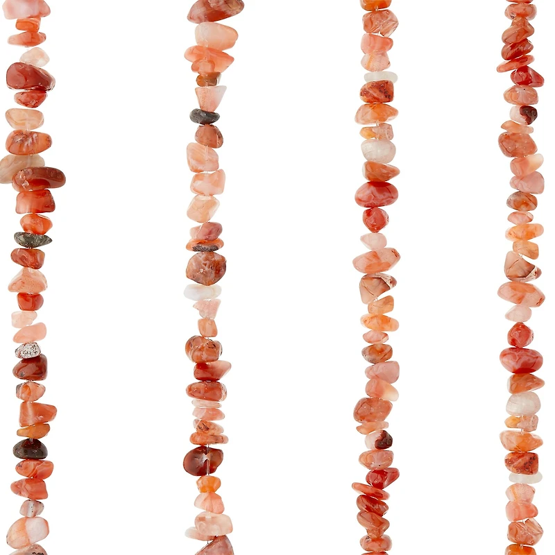 12 Pack:  Red Agate Chip Beads by Bead Landing™