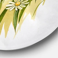 Designart - White Meadow Flowers