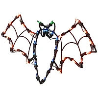 15" Lighted Bat Halloween Window Silhouette Decoration