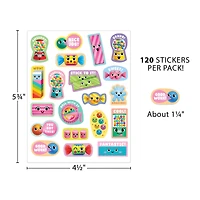 Teacher Created Resources® Bubble Gum Smelly Stickers, 6 Packs of 120