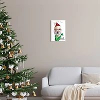 Stupell Industries Unleash The Cheer Holiday Dog Wall Plaque Art