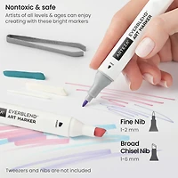 Arteza® EverBlend® Ultra Pastel Dual Tip Alcohol Marker Set