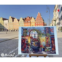 Merejka French Cafe Counted Cross Stitch Kit