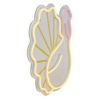 15" LED Neon Style Fall Harvest Turkey Window Silhouette