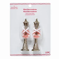 Mini Gold Lamp Posts, 2ct. by Ashland®