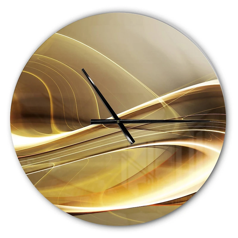 Designart Elegant Modern Sofa Wall Clock