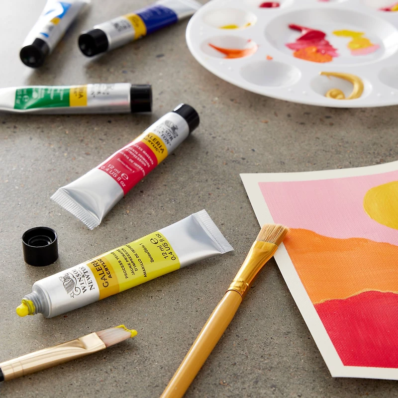 9 Packs: 10 ct. (90 total) Winsor & Newton™ Galeria Acrylic™ Set