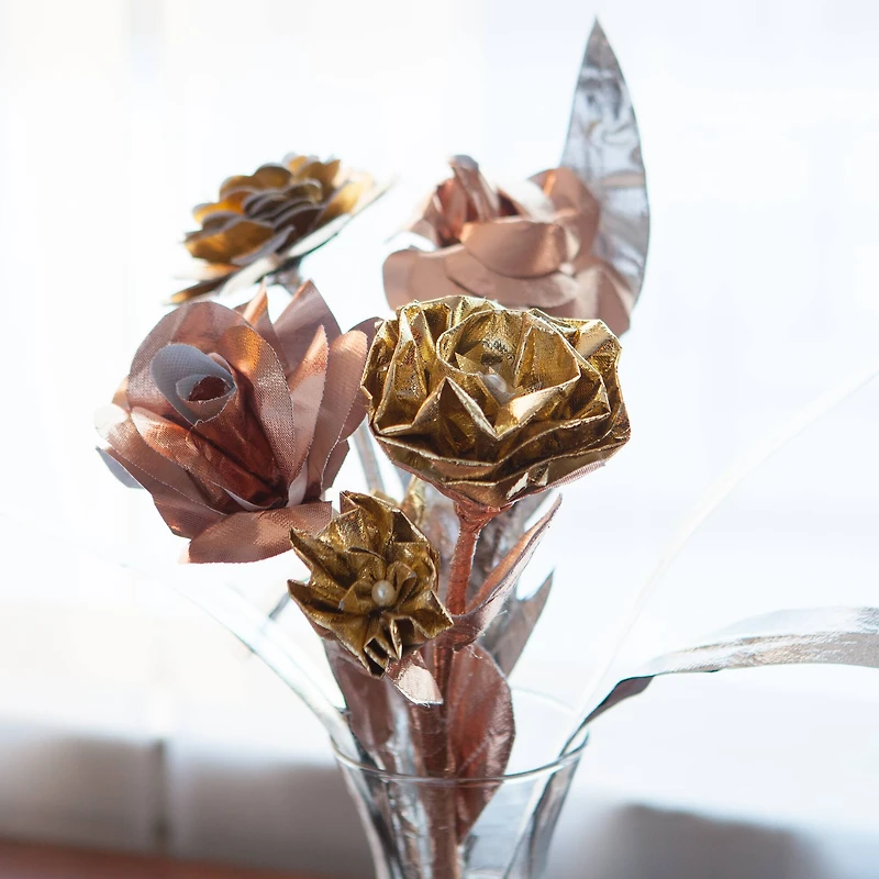 Oly-Fun™ Metallic Silver Craft Fabric