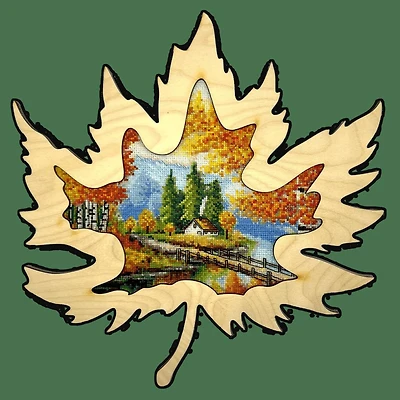 Abris Art Autumn Breath with Frame Counted Cross Stitch Kit