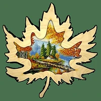 Abris Art Autumn Breath with Frame Counted Cross Stitch Kit