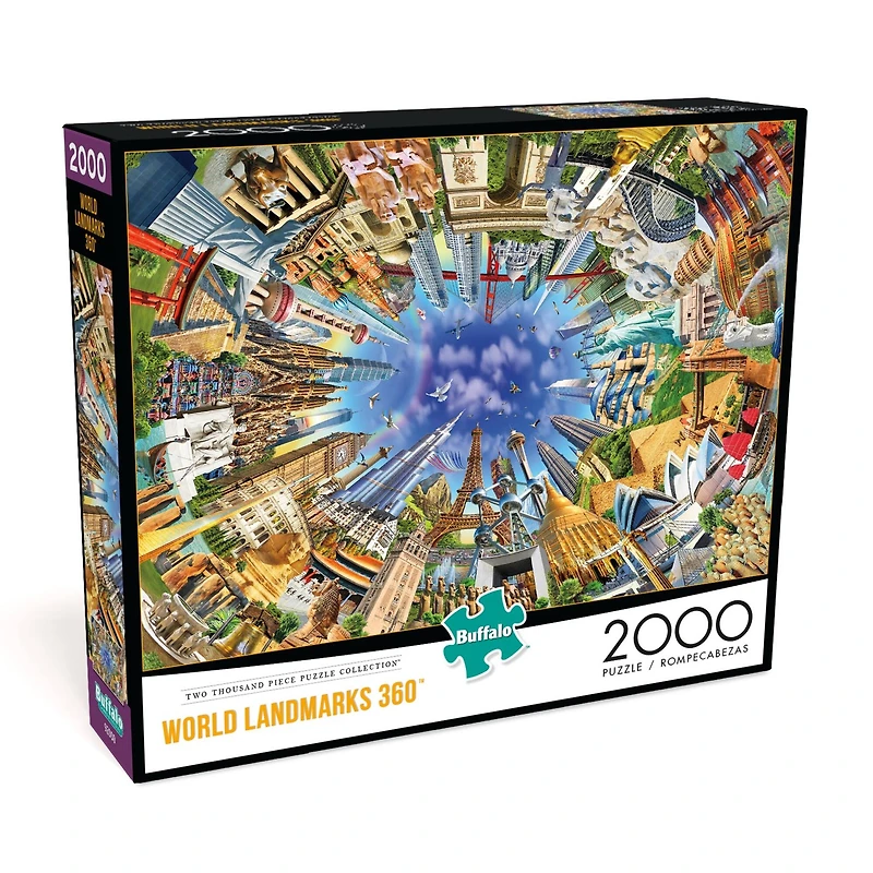 Assorted Art & Photo 2,000 Piece Puzzle