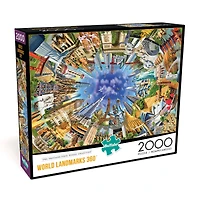 Assorted Art & Photo 2,000 Piece Puzzle