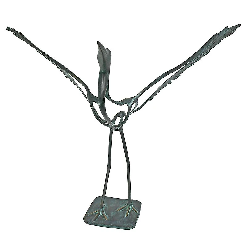 Design Toscano 26" Winged Salute to the Sun Bronze Statue