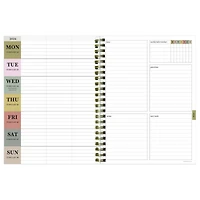 TF Publishing 2024 Birds & Floral Medium Weekly Monthly Planner
