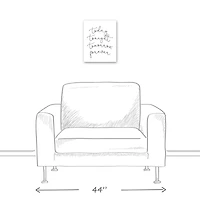 Today Tonight Tomorrow Forever Canvas Wall Art