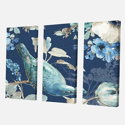 Designart - Indigold Bird Cottage Family IV