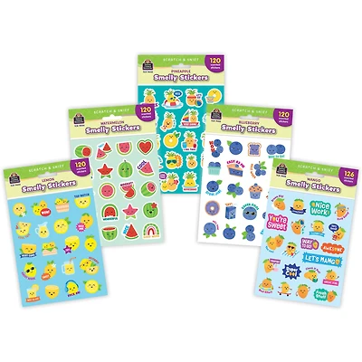 Teacher Created Resources® Fruit Smoothie Smelly Stickers, 606 Stickers