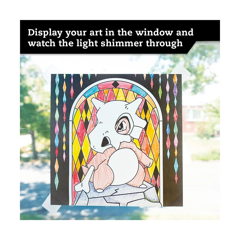 Pokemon Stained Glass Art