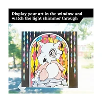 Pokemon Stained Glass Art