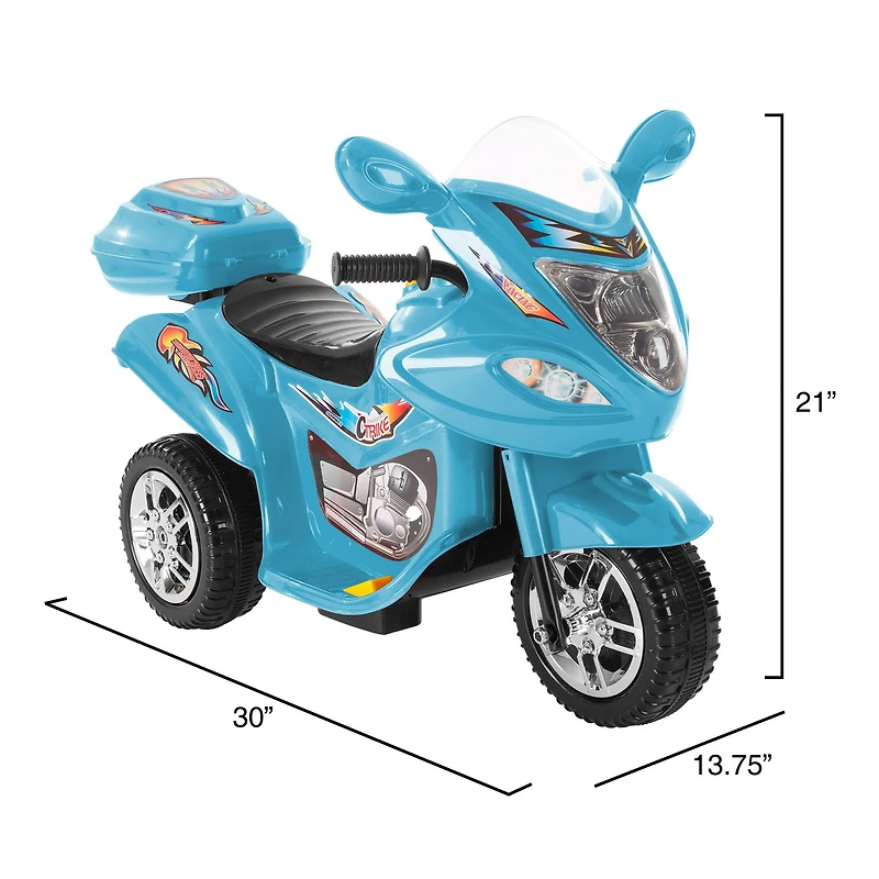 Toy Time Ride-On 3 Wheel Motorcycle