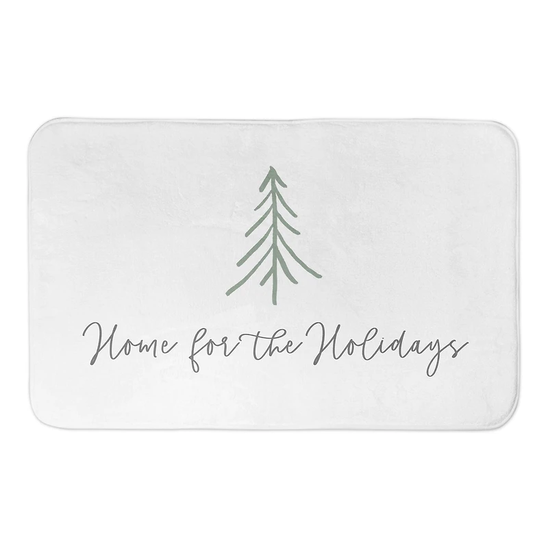 Home for the Holidays Bath Mat