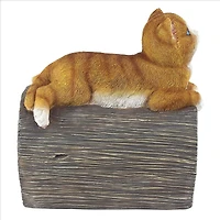 Design Toscano 8" Kitty Cat Gutter Guardian Downspout Statue