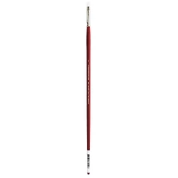 Connoisseur® White Taklon All Media Long Handle Bright Brush